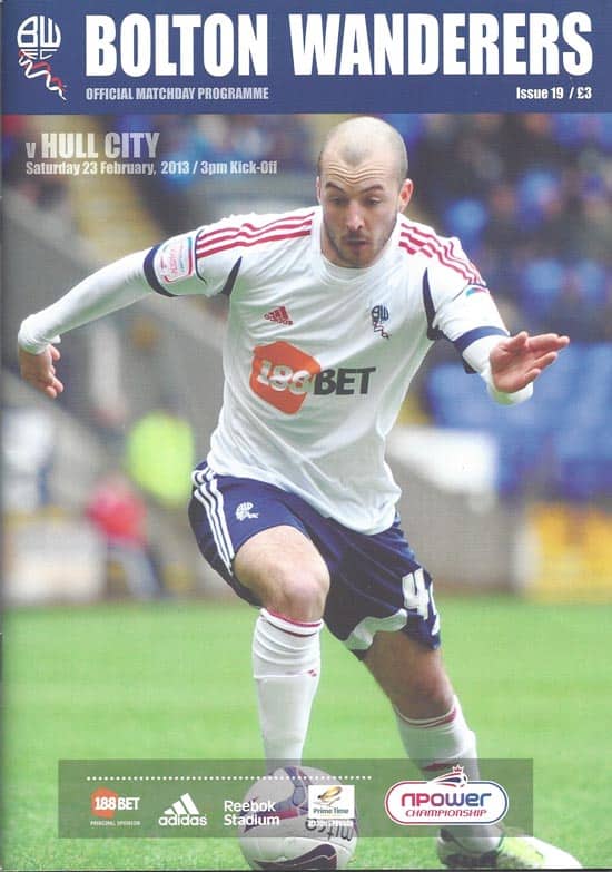 Bolton Wanderers FC v Hull City FC